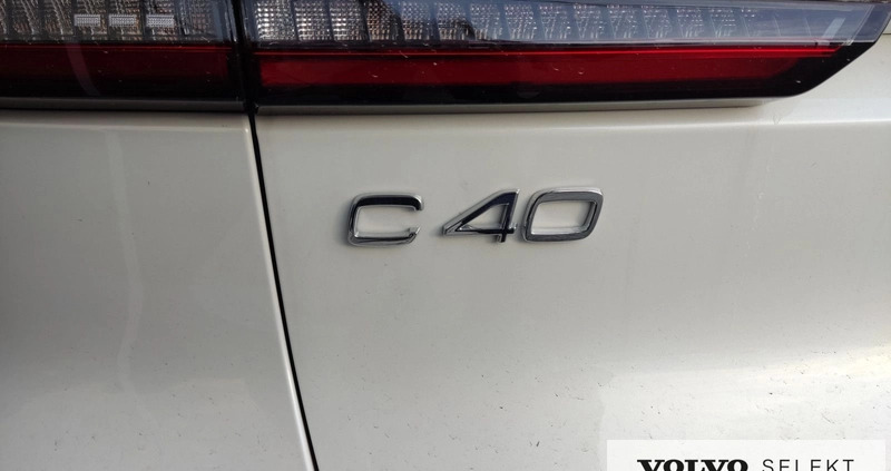 Volvo C40 cena 270000 przebieg: 1669, rok produkcji 2023 z Drzewica małe 631